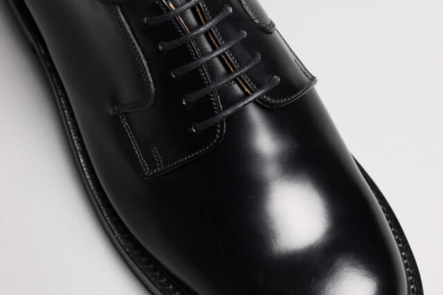 Grenson Camden | Mens Derby Shoes In Black Leather