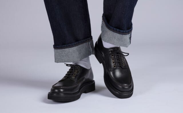 Grenson Carla | Womens Derby Shoes In Black Leather