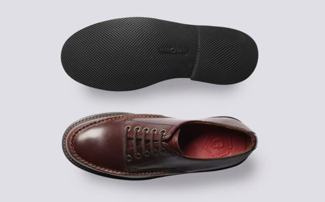 Grenson Carla | Womens Derby Shoes In Brown Leather