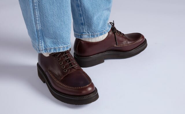 Grenson Carlo | Mens Derby Shoes In Brown Leather