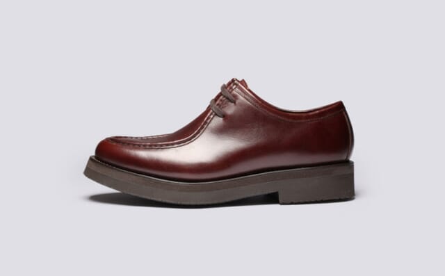 Grenson Clarkson | Mens Derby Shoes In Brown Leather