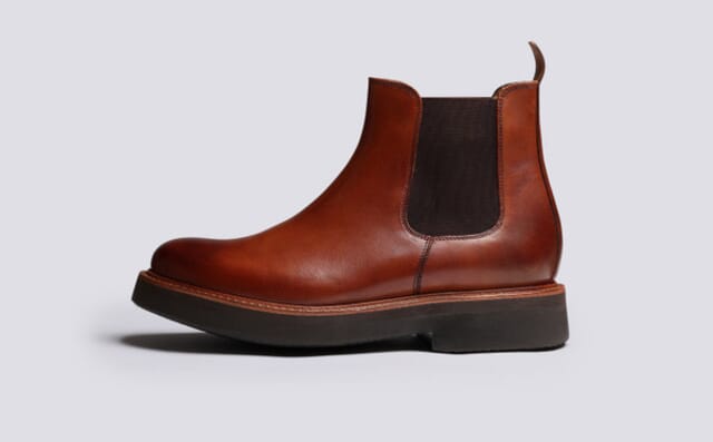 Grenson Colin | Chelsea Boots For Men In Tan Leather