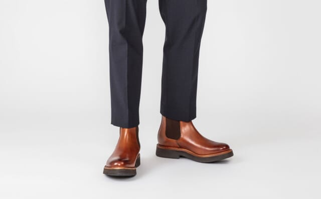 Grenson Colin | Chelsea Boots For Men In Tan Leather