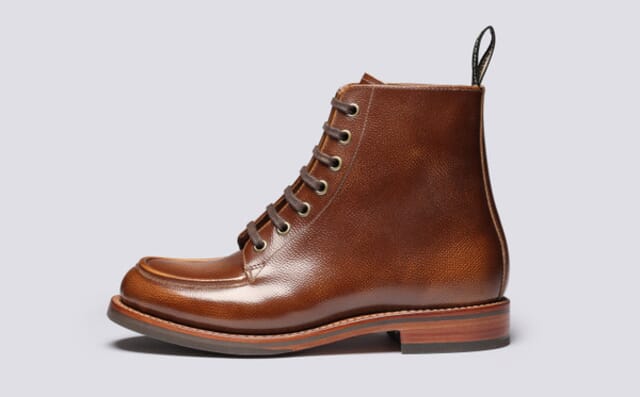 Grenson Corinne | Womens Boots In Tan Grain Leather