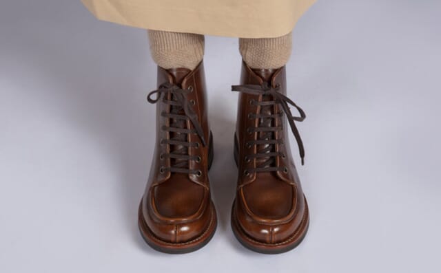 Grenson Corinne | Womens Boots In Tan Grain Leather