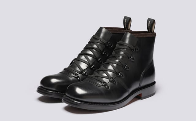 grenson Cornelius | Mens Boots in Black Leather