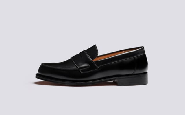 Grenson Epsom | Mens Loafers In Black Leather