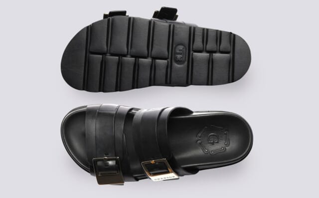 Grenson Ida | Womens Sandals In Black Leather