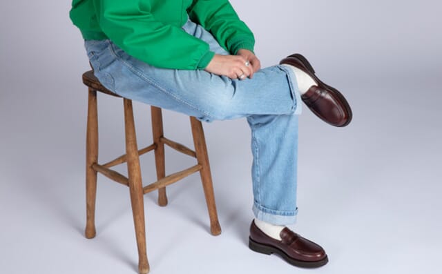 Grenson Jago | Mens Loafers In Brown Pull Up Leather