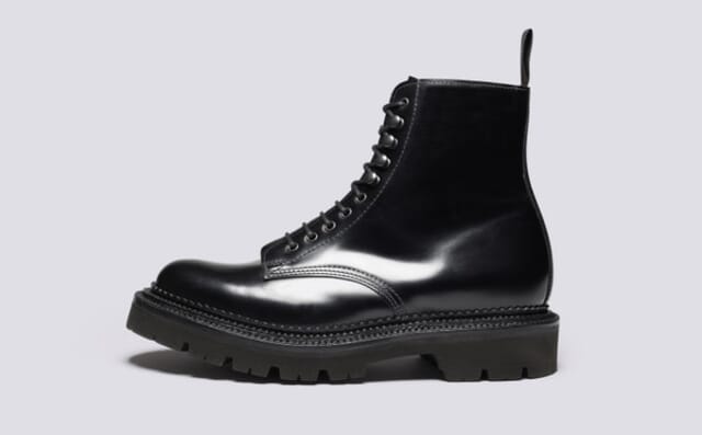 Grenson Jude | Mens Boots In Black With Triple Welt