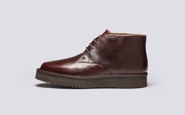 Grenson Keats | Mens Chukka Boots In Brown Leather