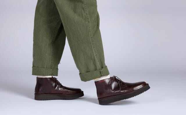 Grenson Keats | Mens Chukka Boots In Brown Leather