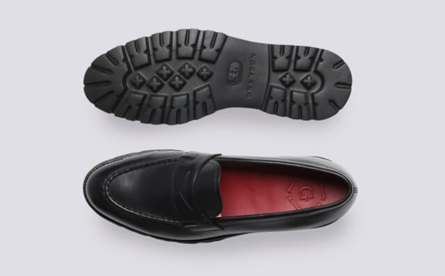 Grenson Lloyd | Mens Loafers In Black Leather