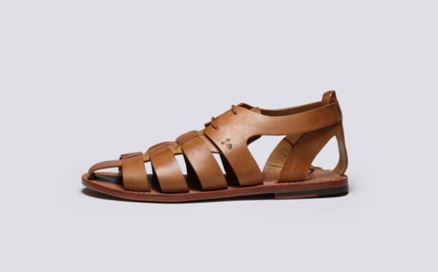 Grenson Maitland | Mens Sandals In Burnished Nubuck