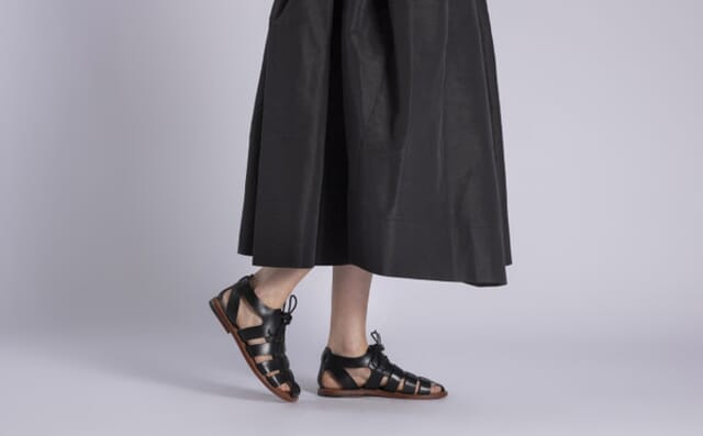 Grenson Marion | Womens Sandals In Black Leather