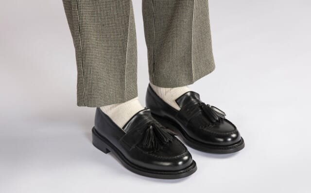 Grenson Morven | Mens Loafers In Black Leather
