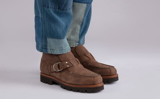Grenson Ramsey | Mens Boots In Brown Nubuck Grain