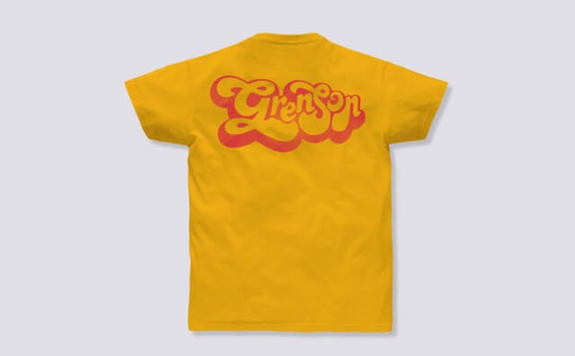 Grenson Grenson Script T-Shirt | 100% Cotton Crew Neck Tee