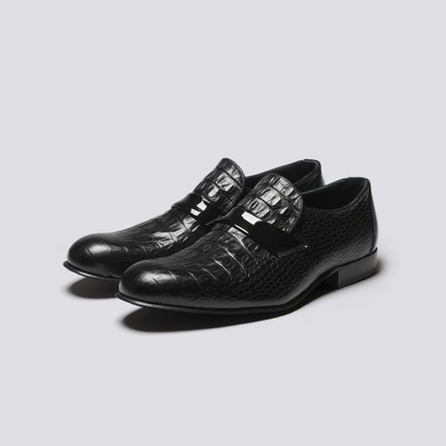 Grenson Shoe 13 | Mens Slip On Loafers In Black
