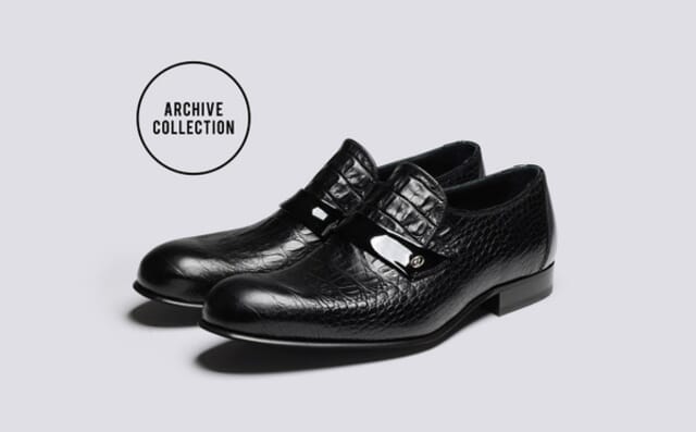 grenson Shoe 13 | Mens Slip on Loafers in Black