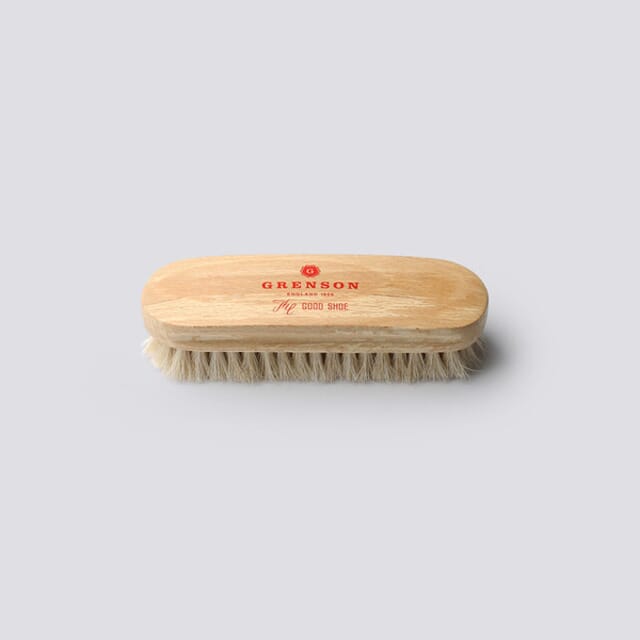 Grenson Small Horsehair Shoe Brush