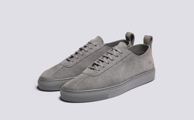 grenson Sneaker 1 U | Mens Sneakers in Grey Suede