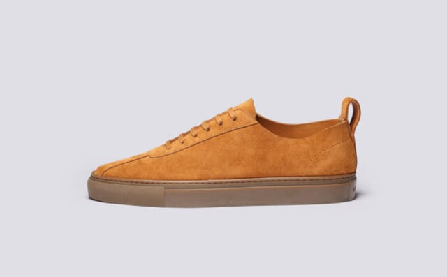 Grenson Sneaker 1 U | Mens Sneakers In Tan Suede