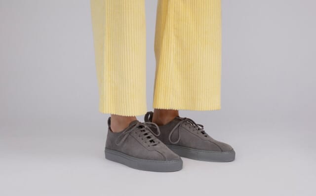 Grenson Sneaker 1 U | Womens Sneaker In Grey Suede