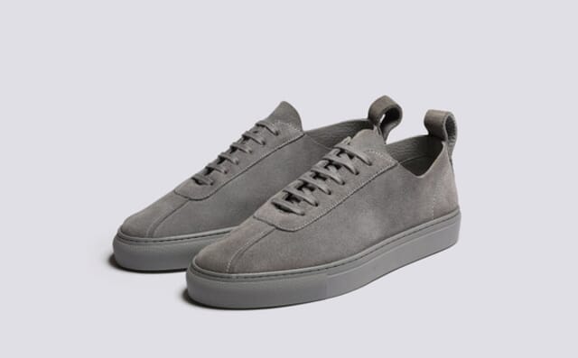 grenson Sneaker 1 U | Womens Sneaker in Grey Suede