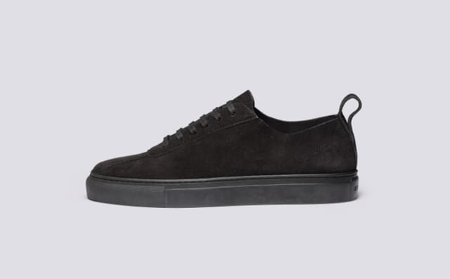 Grenson Sneaker 1 U | Womens Sneakers In Black Suede