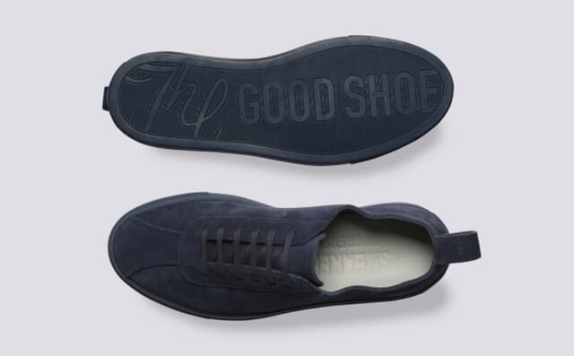 Grenson Sneaker 1 U | Womens Sneakers In Navy Suede
