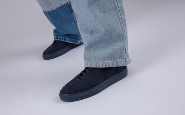 Grenson Sneaker 1 U | Womens Sneakers In Navy Suede