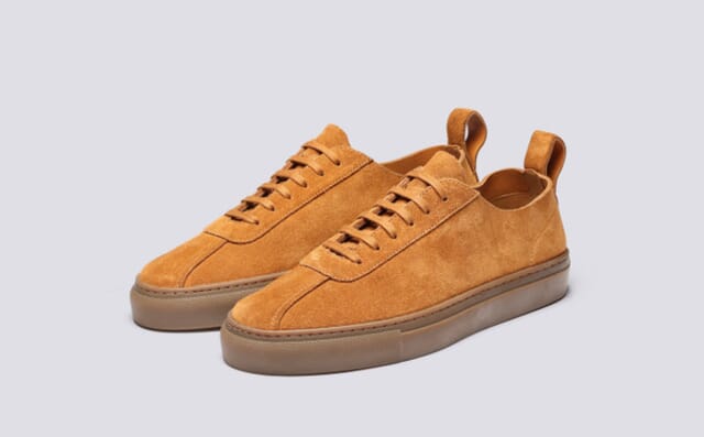 grenson Sneaker 1 U | Womens Sneakers in Tan Suede