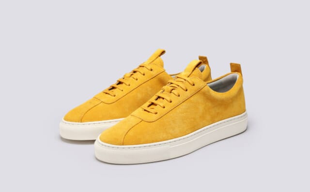 grenson Sneaker 1 | Womens Sneakers in Mustard Suede