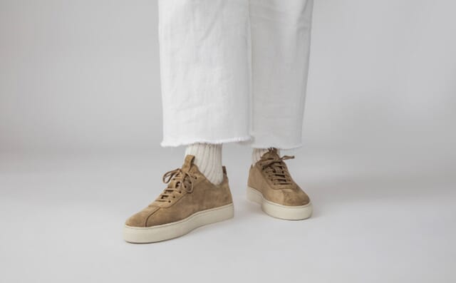 Grenson Sneaker 1 | Womens Sneakers In Sand Suede