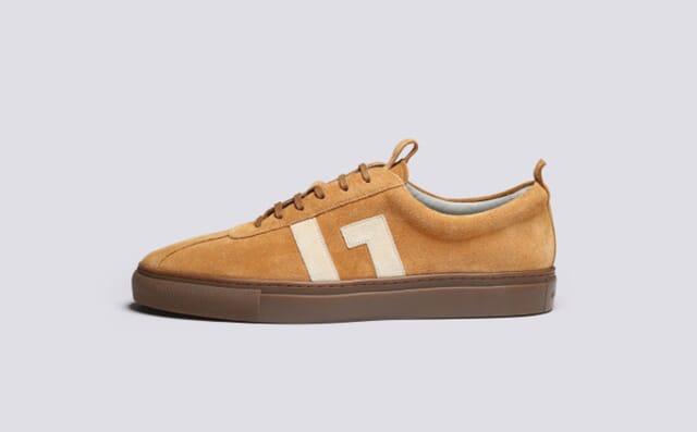 Grenson Sneaker 67 | Mens Sneakers In Tan Suede