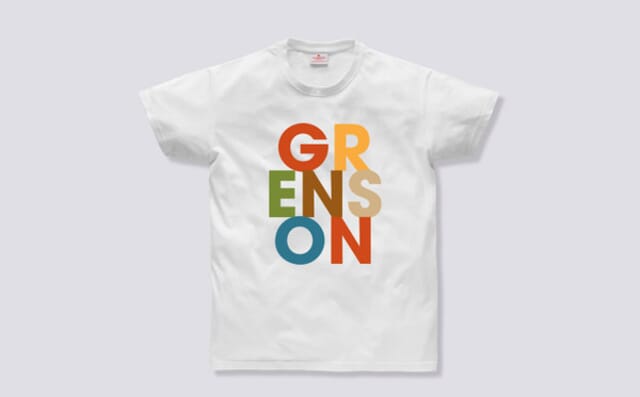 grenson Grenson Text T-Shirt | 100% Cotton Crew Neck Tee