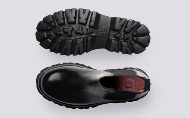 Grenson Harlow | Chelsea Boots For Women In Black Leather