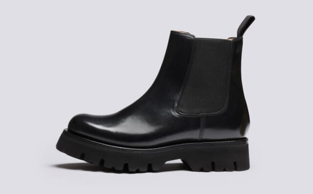 Grenson Harlow | Chelsea Boots For Women In Black Leather
