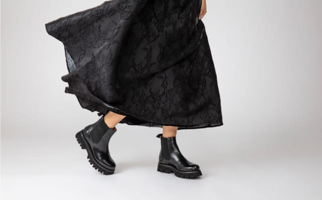 Grenson Harlow | Chelsea Boots For Women In Black Leather