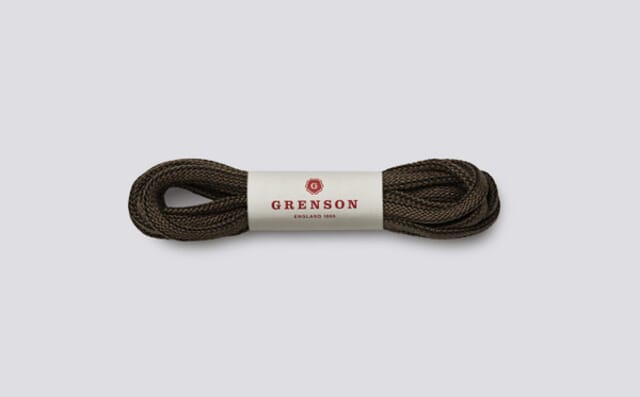 grenson Hiking Boot Laces | Snuff Cotton and Nylon Blend Laces