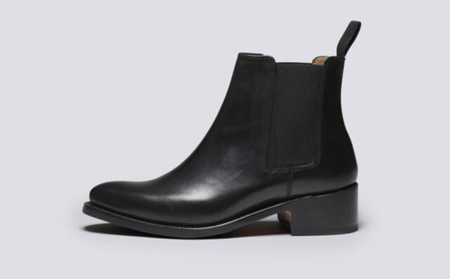Grenson Ingrid | Womens Chelsea Boots In Black Leather