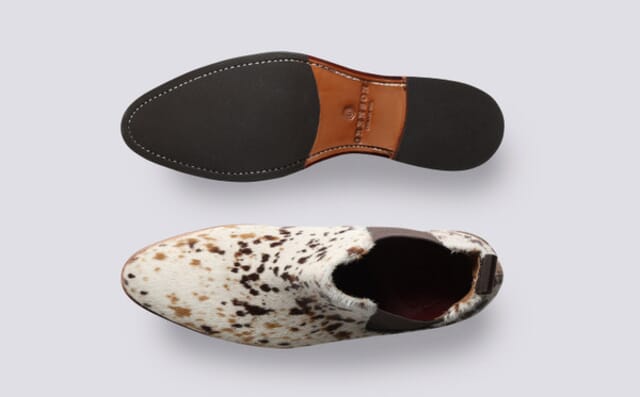 Grenson Ingrid | Womens Chelsea Boots In Western Print Hair On Hide