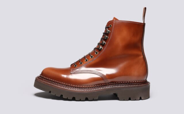 Grenson Jude | Mens Boots In Mid Brown With Triple Welt