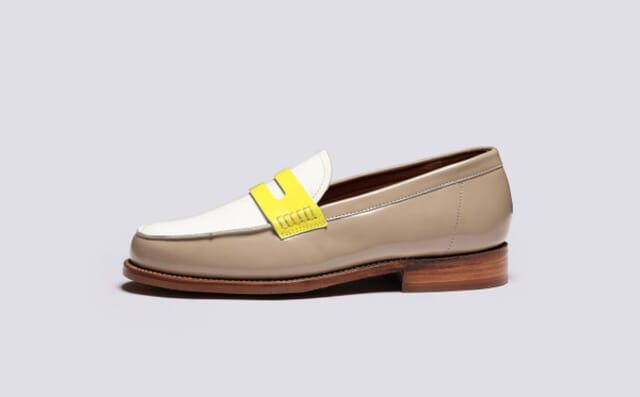 Grenson Lynn | Womens Loafers In Pink Multi Gloss Leather