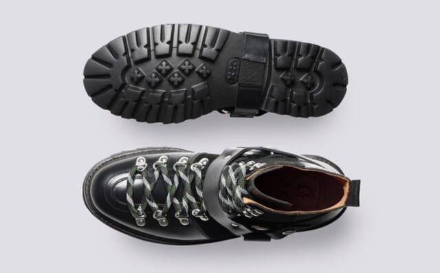 Grenson Nanette | Holly Willoughby Hiker Boots In Black