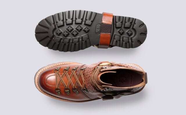 Grenson Nanette | Holly Willoughby Hiker Boots In Tan