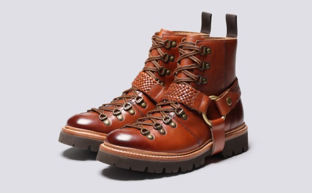 grenson Nanette | Holly Willoughby Hiker Boots in Tan