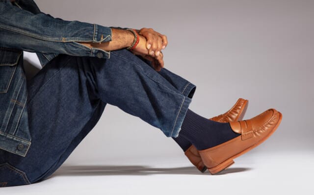 Grenson Simeon | Mens Moccasin Loafers In Tan Leather