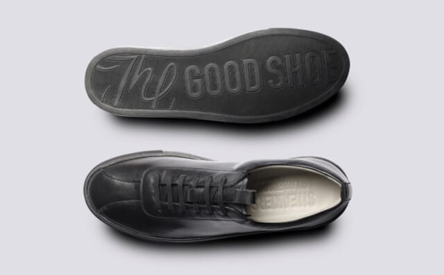 Grenson Sneaker 1 | Mens Sneakers In Black Nappa Leather